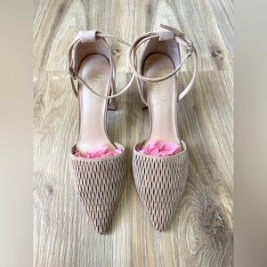 Franco Sarto Tan Perry Pumps Size 6.5 EUC